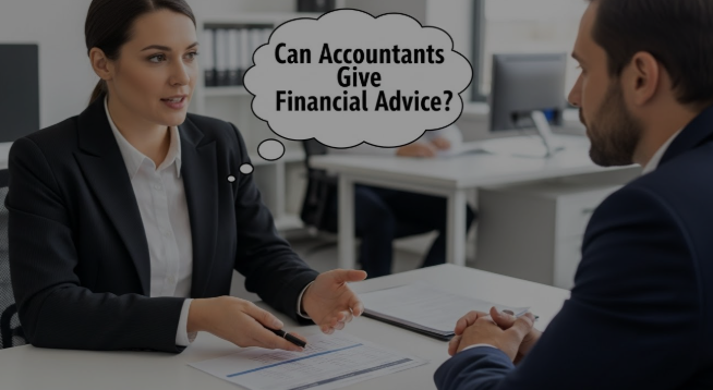 can accountants give financial advice
